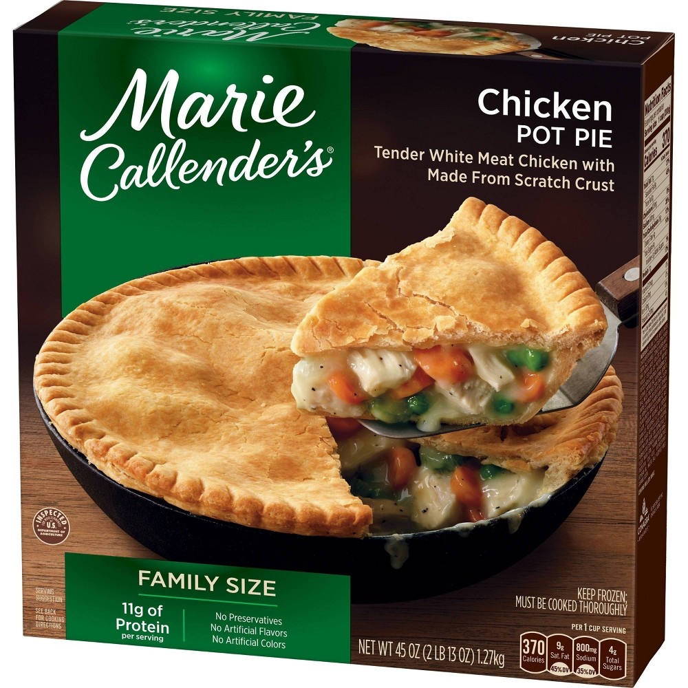slide 3 of 3, Marie Callender's Chicken Pot Pie, 45 oz