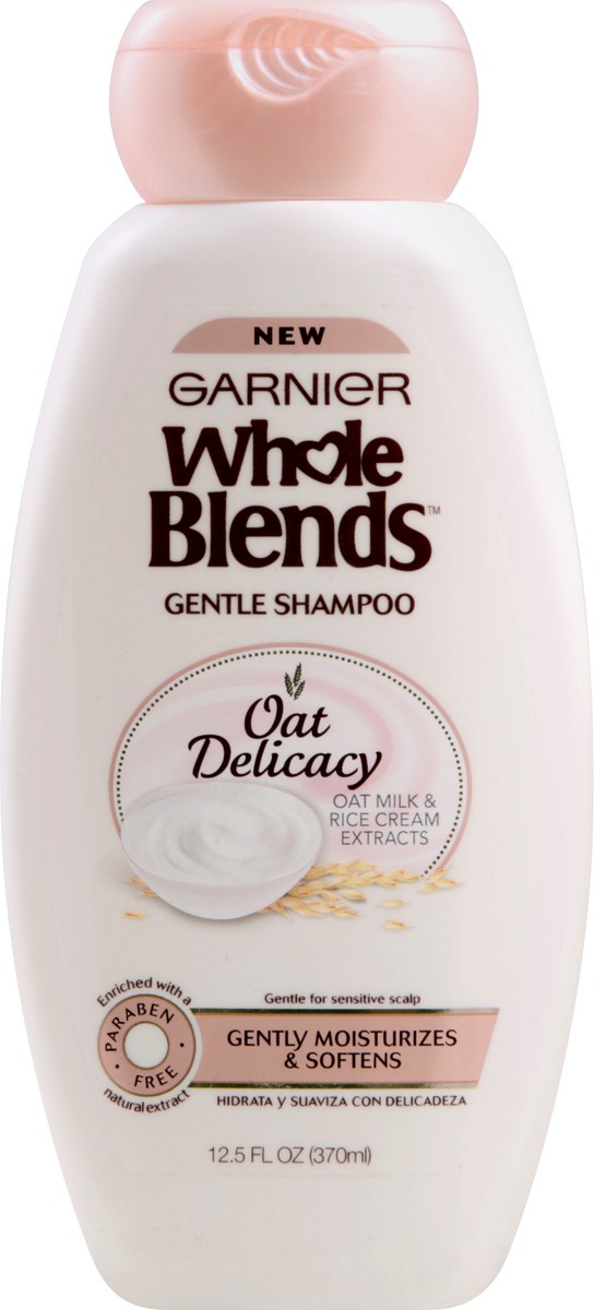 slide 1 of 10, Garnier Whole Blends Oat Delicacy Gentle Oat Delicacy Shampoo 12.5 oz, 12.5 oz