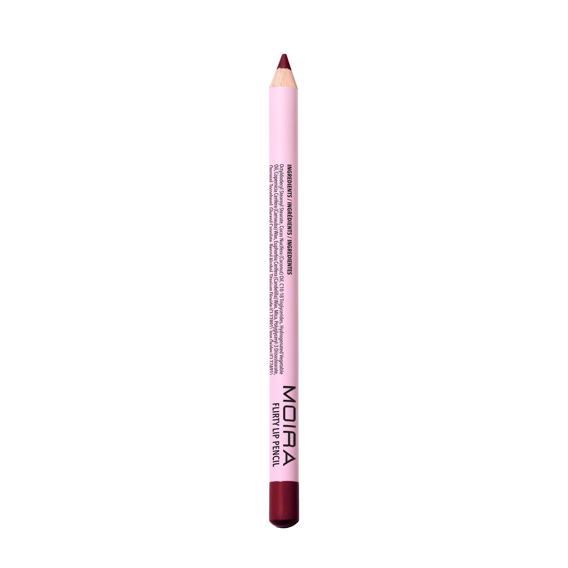 slide 1 of 1, Moira Flirty Lip Pencil 012 Sangria, 1 ct