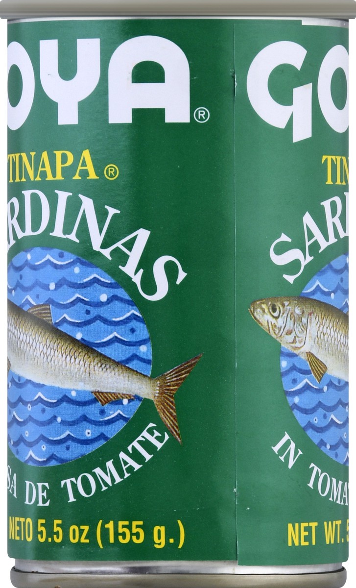 slide 7 of 9, Goya Sardines in Tomato Sauce, Tinapa, 5.5 oz