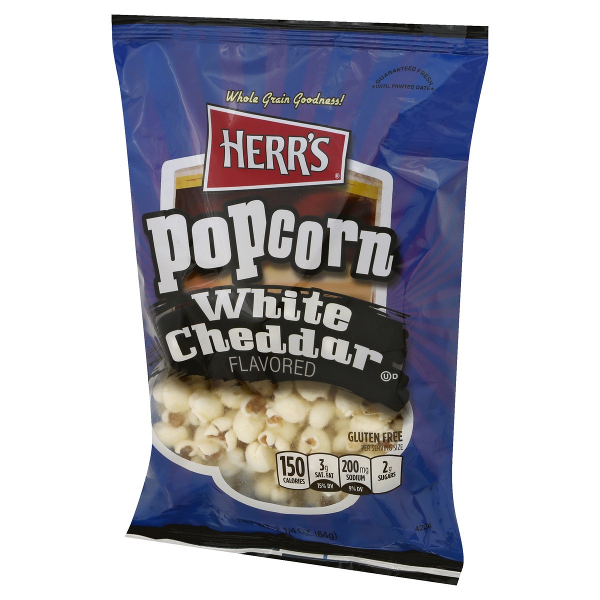 slide 3 of 10, Herr's White Cheddar Popcorn, 2.5 oz