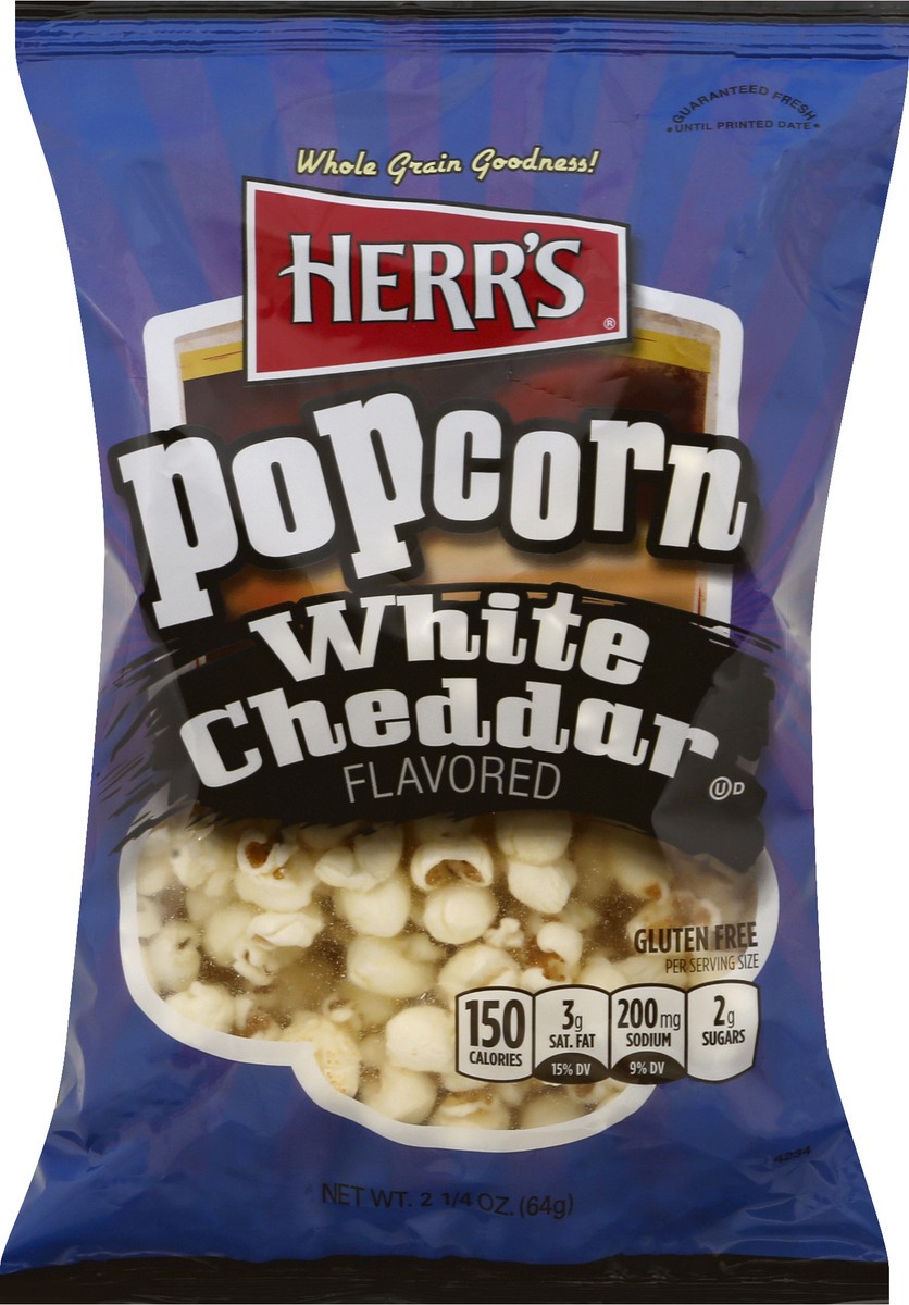 slide 9 of 10, Herr's White Cheddar Popcorn, 2.5 oz