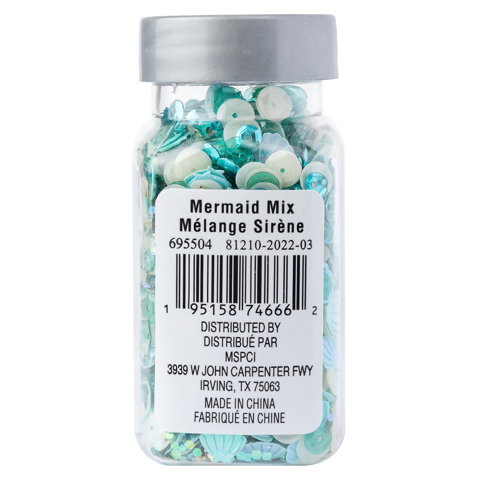 slide 3 of 3, Mermaid Mix Specialty Sequin Glitter By Recollections, 1.05 oz