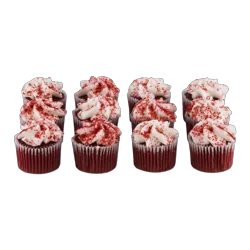 La Bree's Mini Red Velvet Cupcakes
