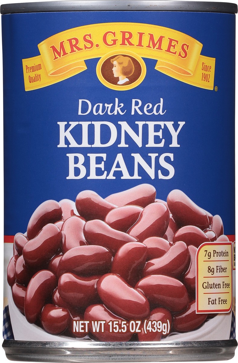 slide 3 of 9, Mrs Grimes Dark Red Kidney Beans 15.5 oz, 15.5 oz