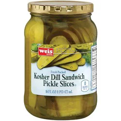 Weis Quality Kosher Dill Sandwich Slices