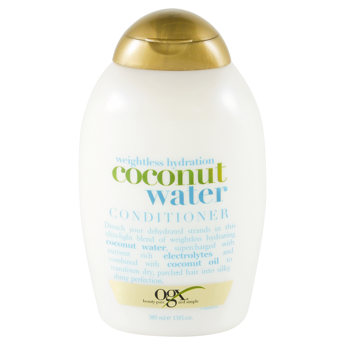 slide 1 of 2, OGX Weightless Hydration Conditioner Coconut Water, 13 fl oz