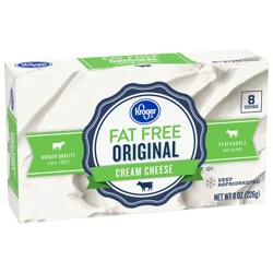 Kroger Fat Free Cream Cheese Bar - 8 oz