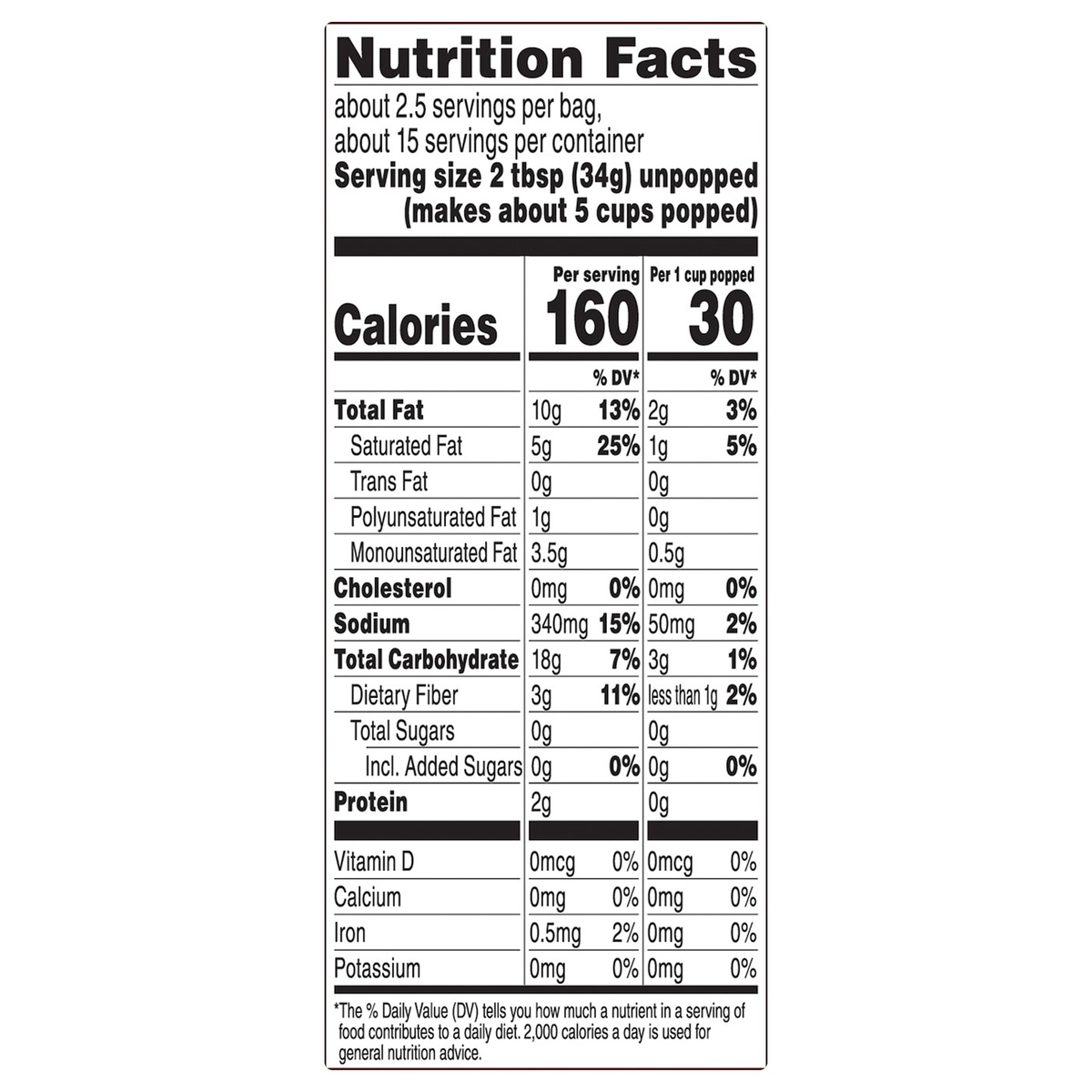 slide 5 of 11, Orville Redenbacher's Popping Corn Gourmet Movie Theater Butter Classic Bags, 6 ct; 3.29 oz