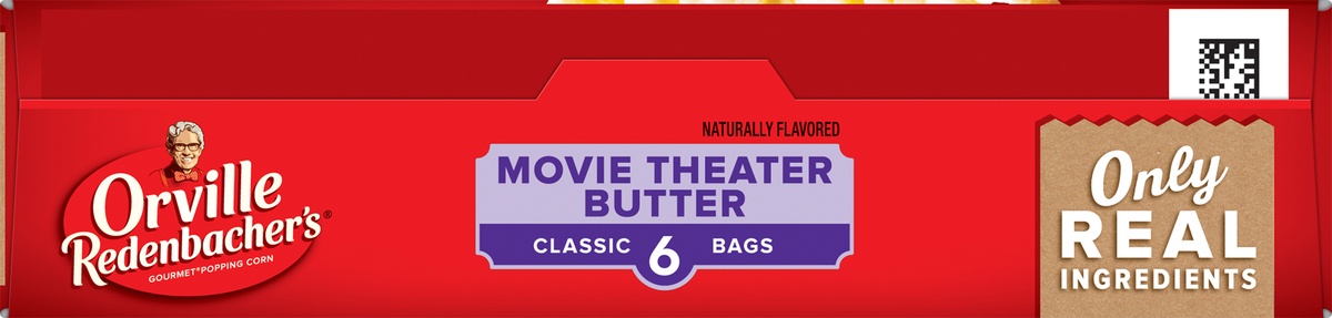 slide 6 of 11, Orville Redenbacher's Popping Corn Gourmet Movie Theater Butter Classic Bags, 6 ct; 3.29 oz