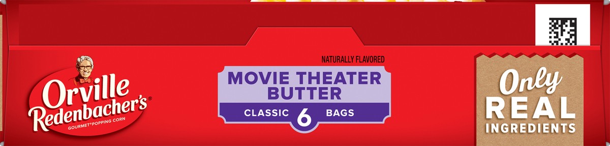 slide 4 of 9, Orville Redenbacher's Orville Redenbacher’s Movie Theater Butter Popcorn, Microwave Popcorn, 6 Count (Pack of 6), 6 ct