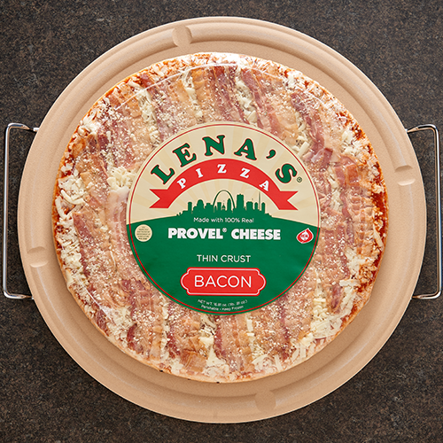 slide 1 of 1, Lena's Bacon Pizza, 16.81 oz