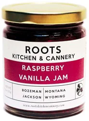 Roots Kitchen & Cannery Raspberry Vanilla Jam