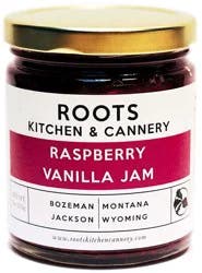 Roots Kitchen & Cannery Raspberry Vanilla Jam