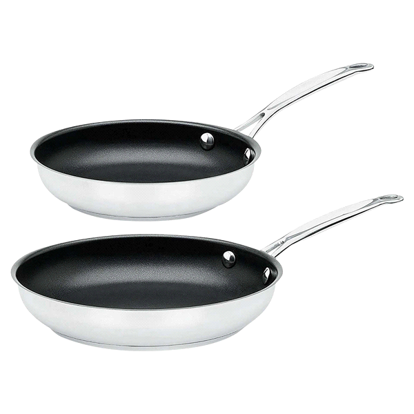 slide 1 of 1, Cuisinart Chef's Classic 9 And 11inch Nonstick Skillets 722-911NS, 1 ct