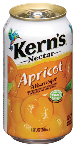 slide 1 of 1, Kern's Apricot Nectar, 11.5 fl oz