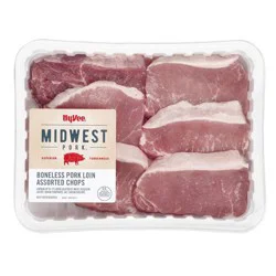 Midwest Pork Assorted Boneless Pork Loin Chops