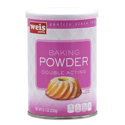 slide 1 of 6, Weis Quality Baking Powder, 8.1 oz