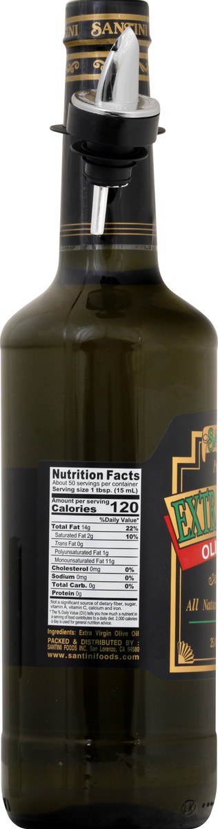 slide 2 of 13, Santini Extra Virgin Olive Oil 25.4 oz, 25.4 fl oz