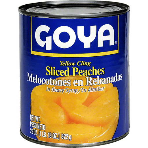 slide 1 of 1, Goya Peaches In Slices, 29 oz