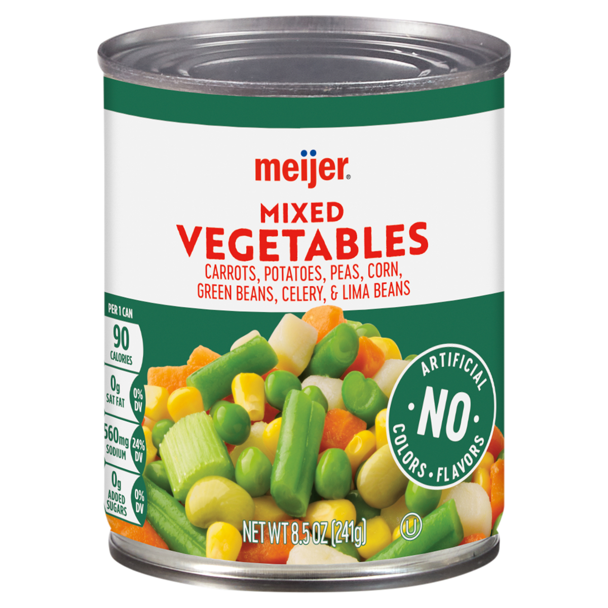 slide 1 of 17, Meijer Mixed Vegetables, 8.5 oz