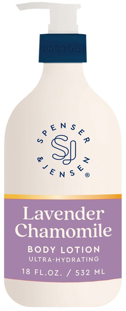 slide 1 of 1, Spenser & Jensen Lavender Chamomile Ultra Hydrating Body Lotion, 18 fl oz