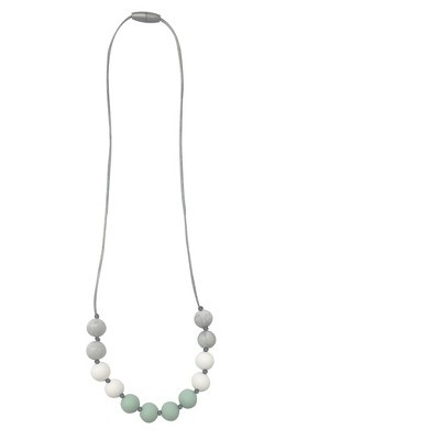 slide 1 of 1, Itzy Ritzy Teether Necklace - Mint, 1 ct