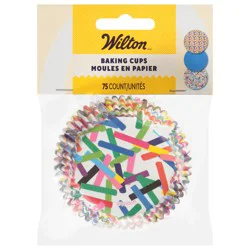 Wilton Mixed Brights Baking Cups 75 Each