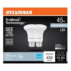 Sylvania TruWave R20 45-Watt Frosted LED Light Bulbs - Bright White