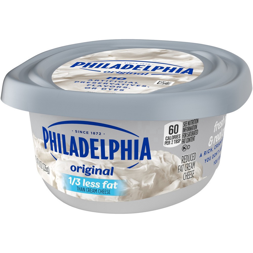 slide 44 of 51, Philadelphia Reduced Fat Cream Cheese Spread - 8oz, 8 oz