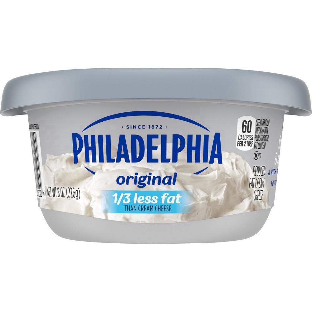 slide 42 of 51, Philadelphia Reduced Fat Cream Cheese Spread - 8oz, 8 oz