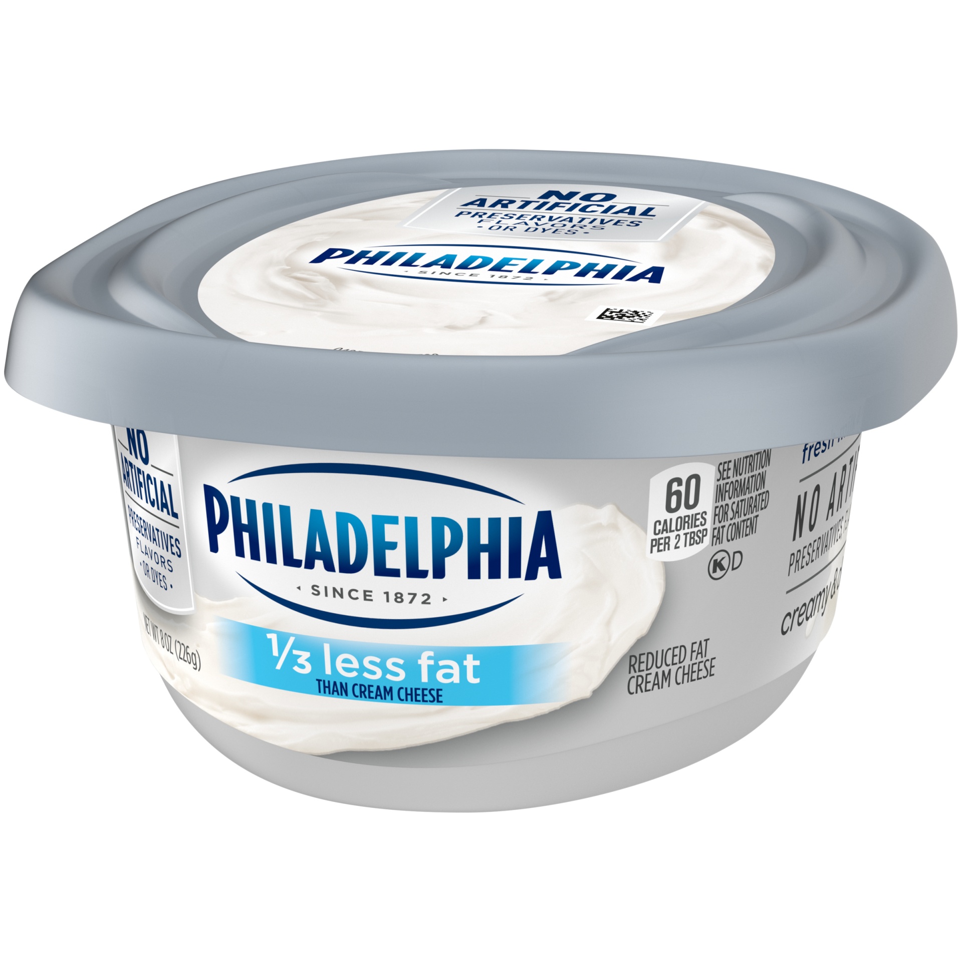 slide 9 of 12, Philadelphia Reduced Fat Cream Cheese Spread with 1/3 Less Fat, 8 oz