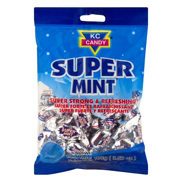 slide 1 of 1, KC Candy Super Mints Candy, 3.52 oz