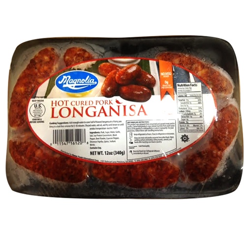 slide 1 of 1, Magnolia Pork Longanisa-Hot, 12 oz