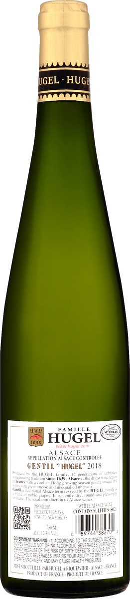 slide 6 of 6, Hugel Gentil Alsace, 750 ml