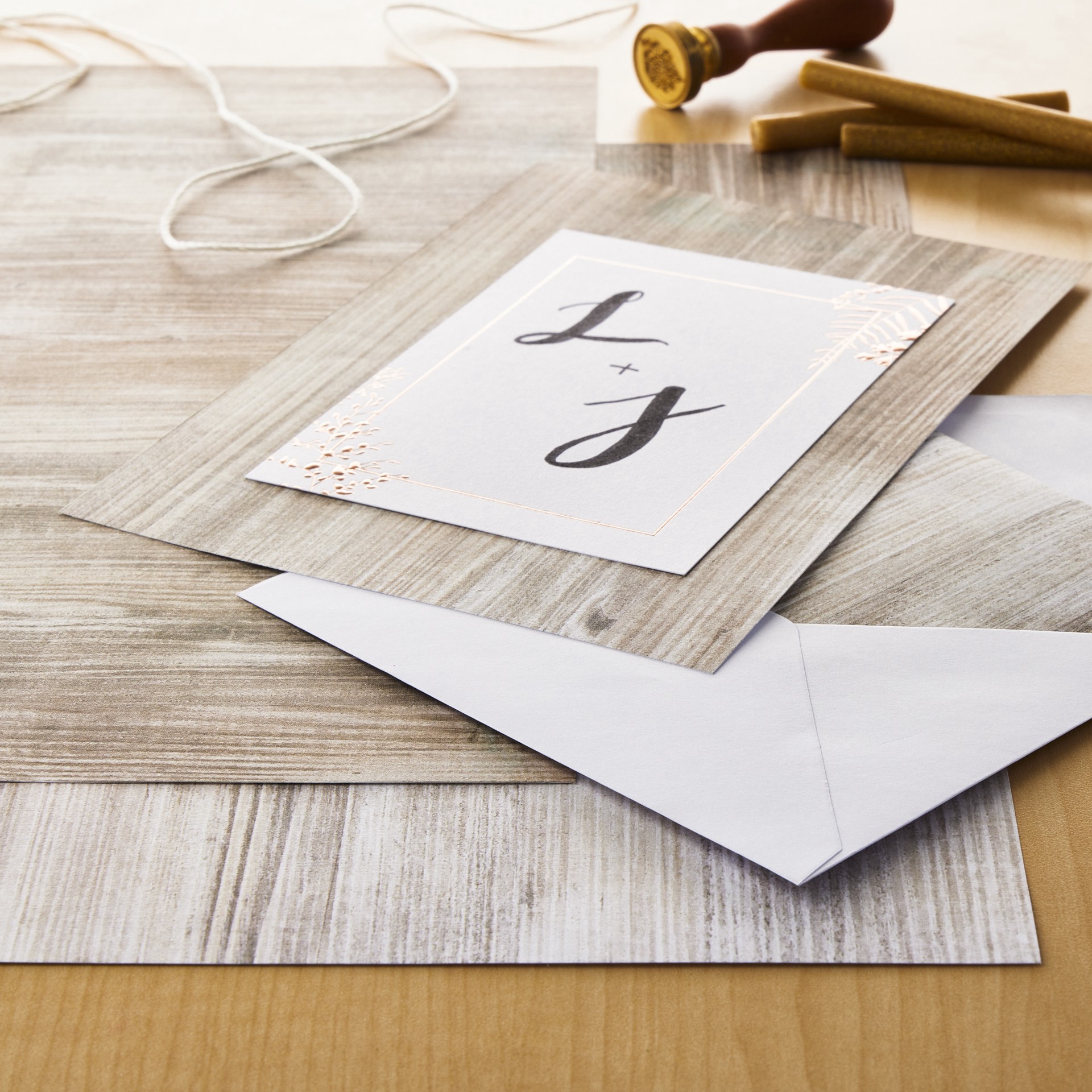 slide 2 of 2, Wood Planks Paper By Recollections, 12" X 12", 12 in x 12 in