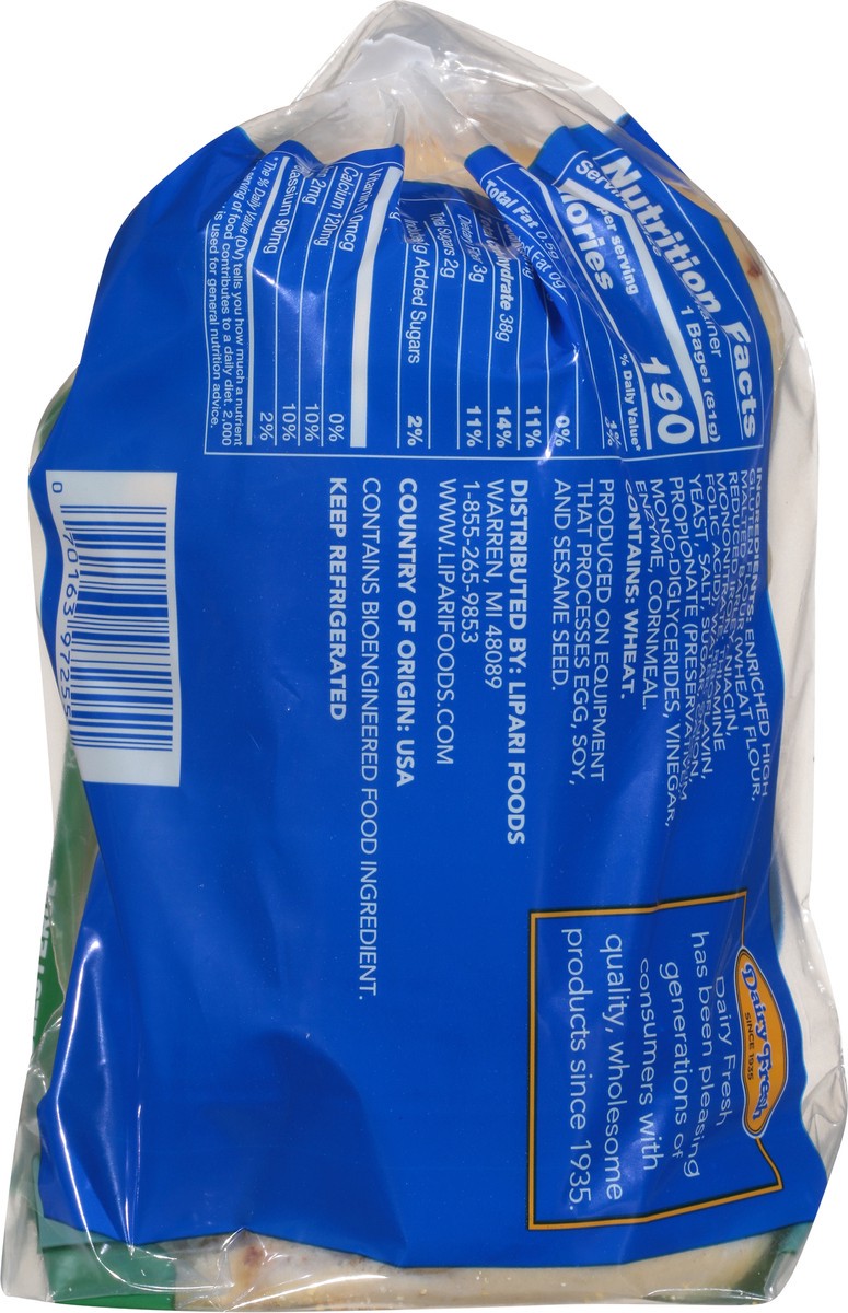 slide 5 of 13, Dairy Fresh Onion Bagels - 5 ct, 5 ct