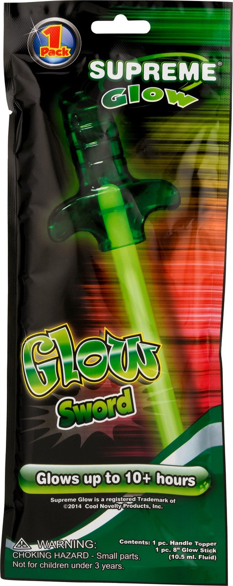 slide 11 of 11, Supreme Green Glow Sword, 1 ct
