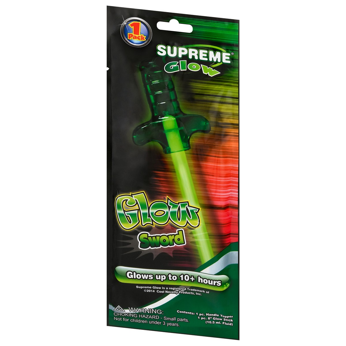 slide 10 of 11, Supreme Green Glow Sword, 1 ct
