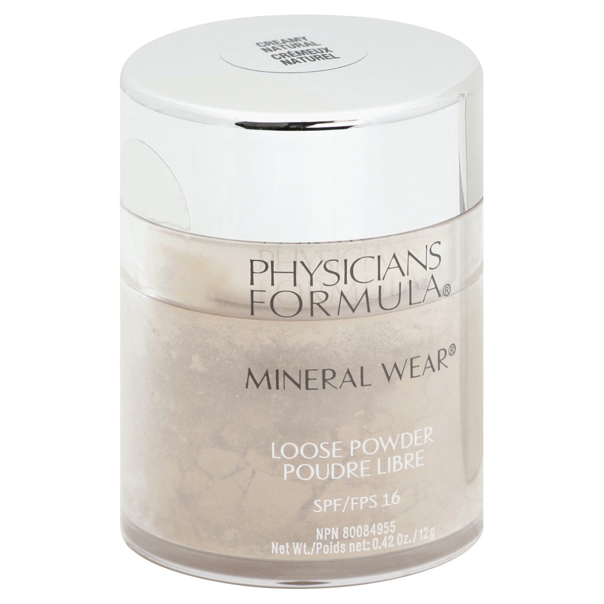 slide 7 of 9, Physicians Formula Mineral Wear SPF 16 Creamy Natural PF104949 Loose Powder 0.42 oz, 1 ct