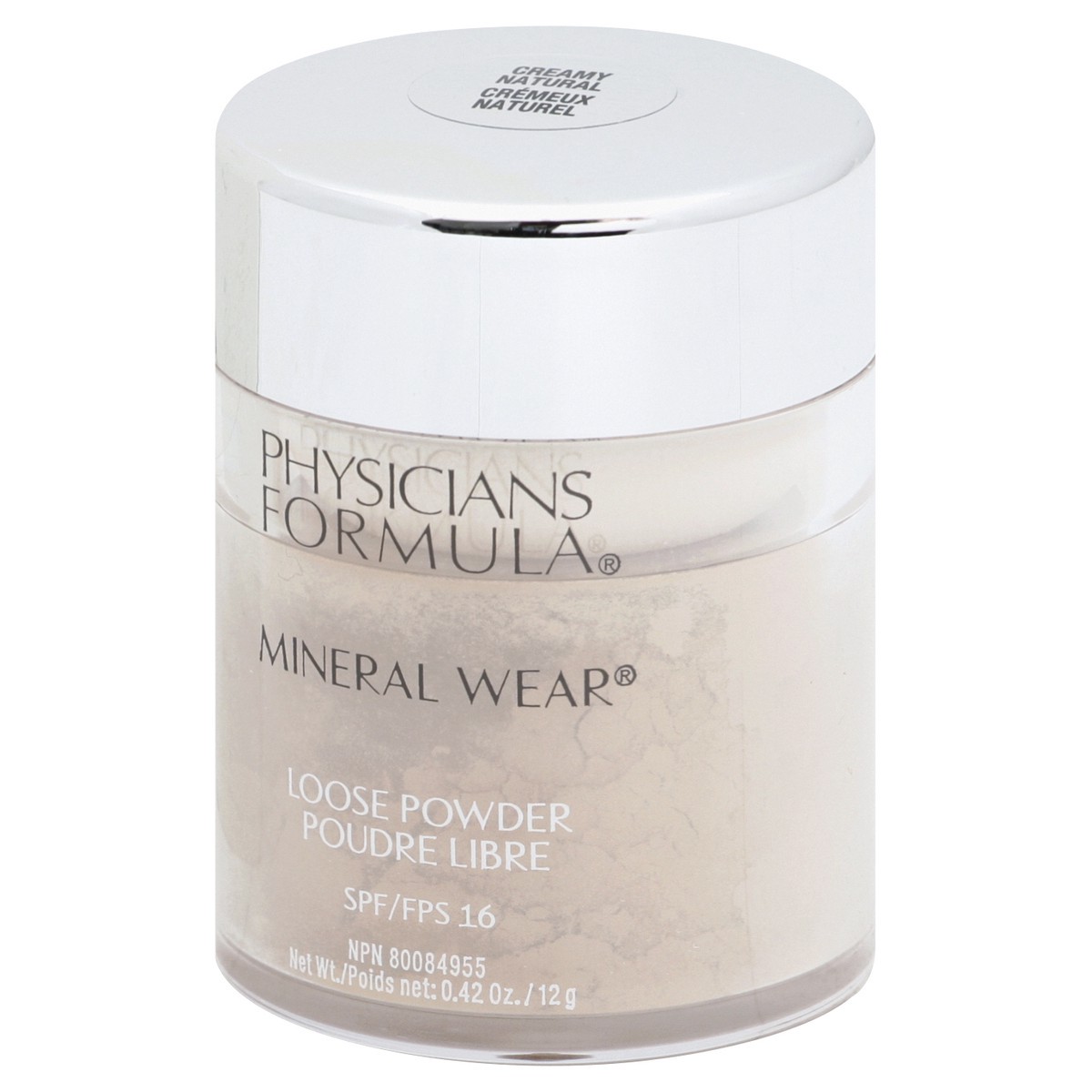 slide 6 of 9, Physicians Formula Mineral Wear SPF 16 Creamy Natural PF104949 Loose Powder 0.42 oz, 1 ct