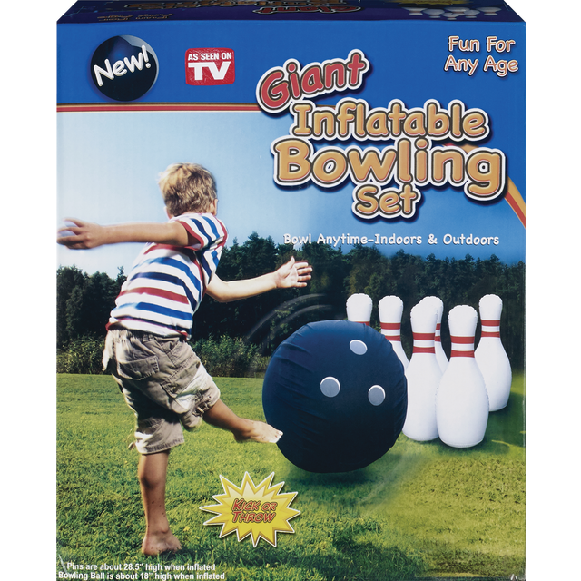 slide 1 of 1, ETNA PRODUCTS CO, INC. 2893 Inflatable Bowling Game, 1 ct