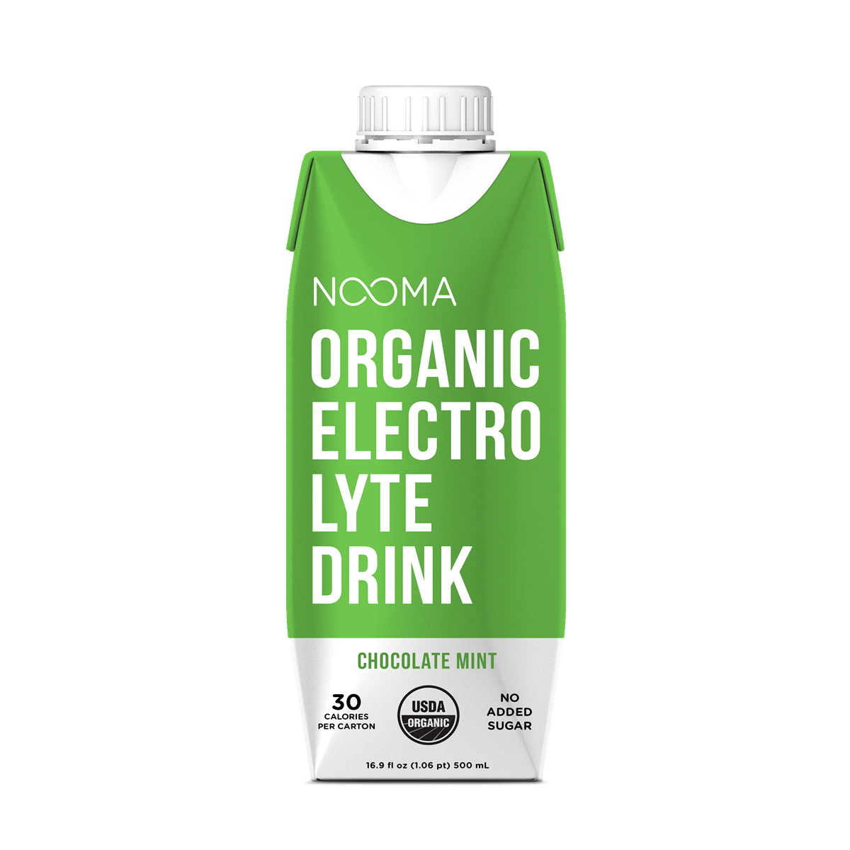 slide 1 of 1, NOOMA Chocolate Mint Organic Electrolyte Drink, 16.9 oz