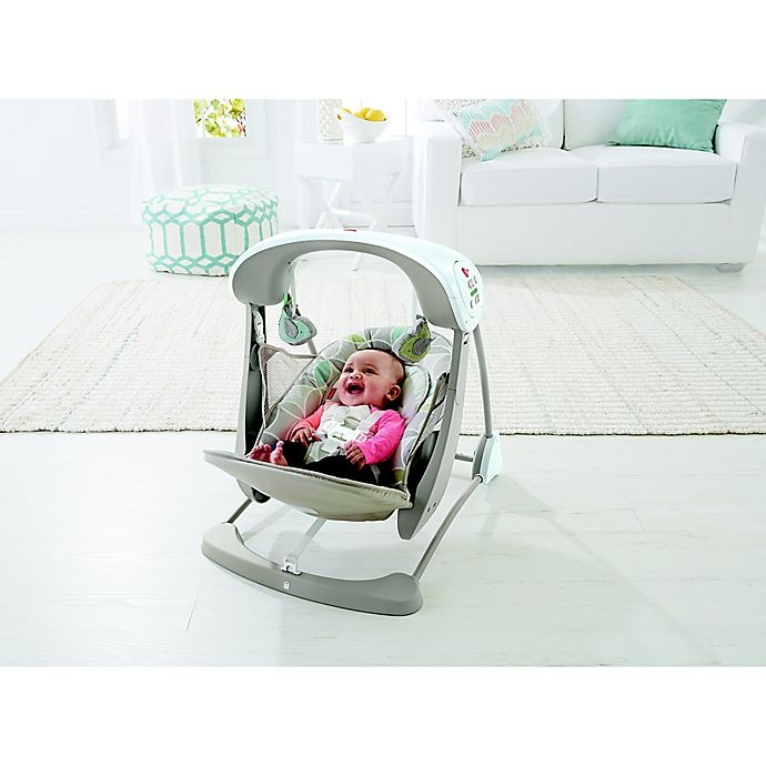slide 3 of 7, Fisher-Price Deluxe Take-Along Swing & Seat, 1 ct