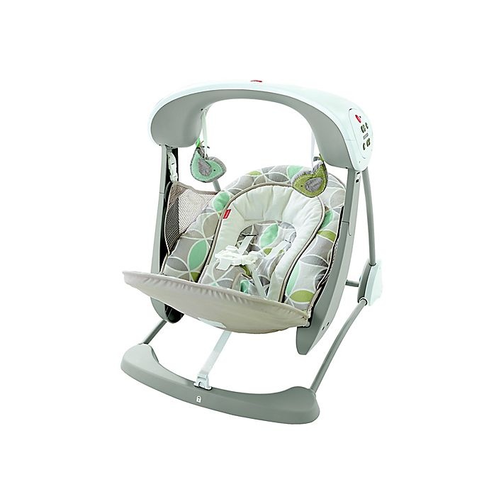 slide 1 of 7, Fisher-Price Deluxe Take-Along Swing & Seat, 1 ct