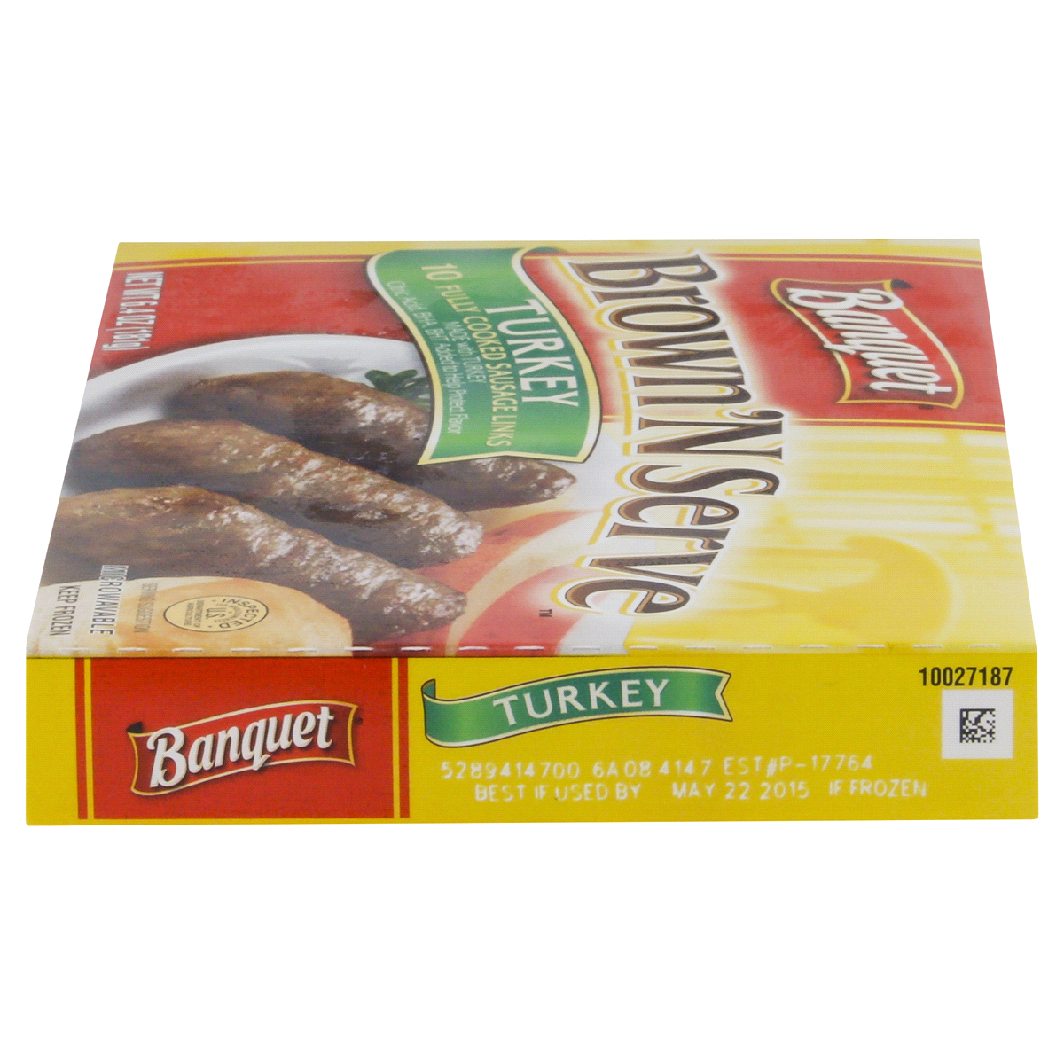 slide 3 of 5, Banquet Brown-n-Serve Turkey Links, 6.4 oz