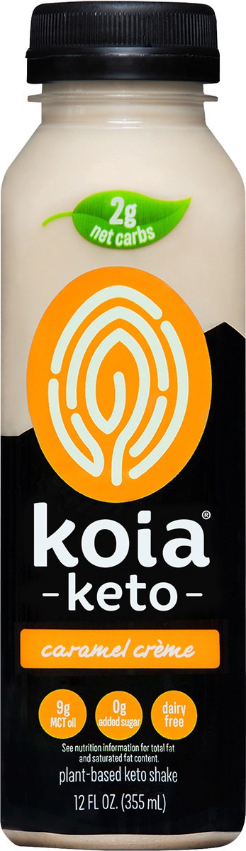 slide 1 of 7, Koia Keto Caramel Crème, 12 oz