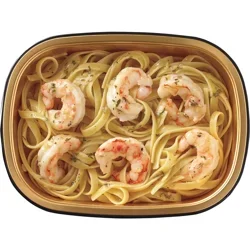 Meal Simple by H-E-B Shrimp Scampi & Fettuccine