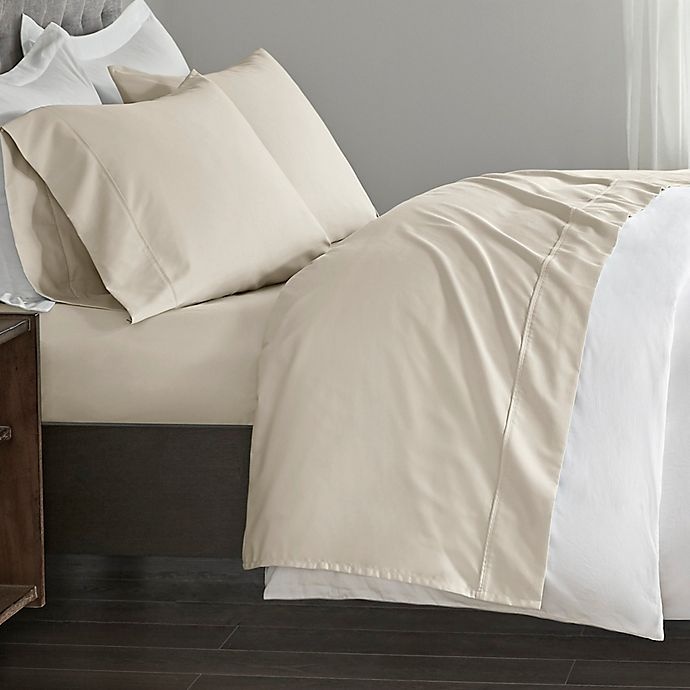 slide 1 of 5, Beautyrest BR 400 Thread Count Cotton Sateen Sheet Set Q IV, 1 ct