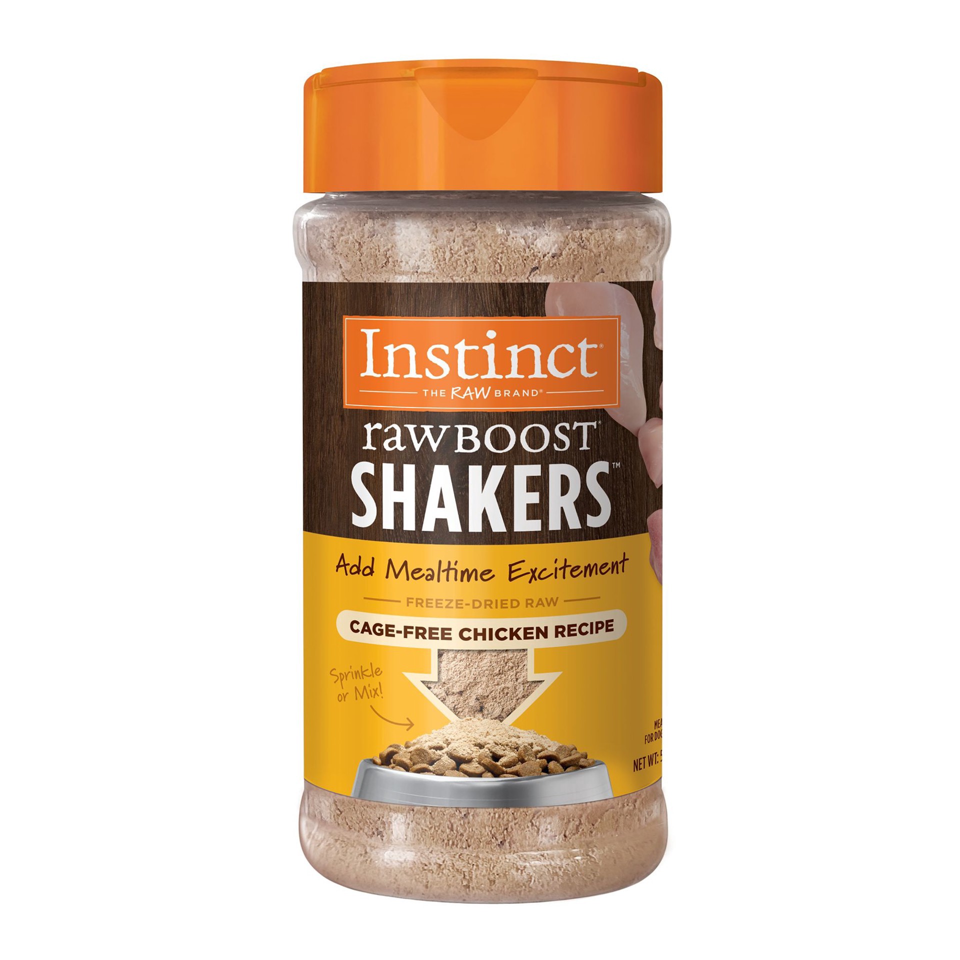 slide 1 of 1, Instinct RawBoost Shakers Dog Food Topper - Freeze Dried Raw, Grain Free, 5.5 OZ, 5.5 oz